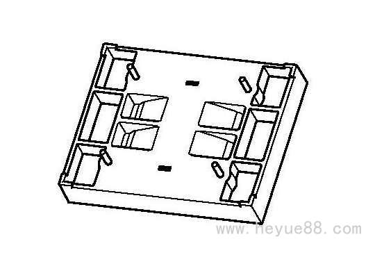 HR-B006/BASE(2+2PIN)