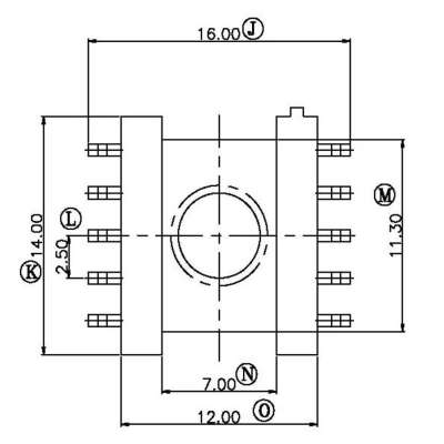 ER-14.5/ER14.5立式(5+5P)