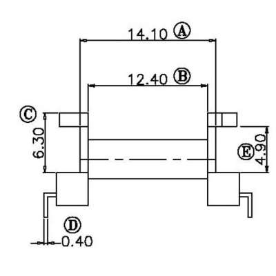 EPC-1901-1/EPC19卧式(6+6P)L脚