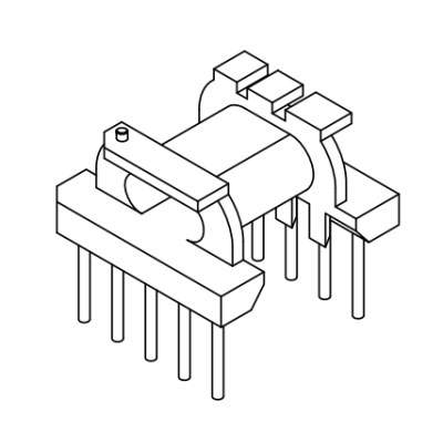 Y-1307-1 EPC13卧式5+5 L PIN