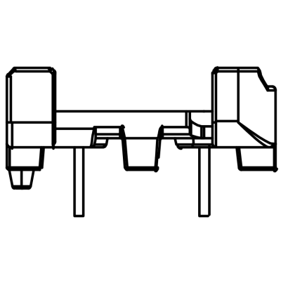 Y-B054-2 SQ1918卧式2+2 13X10无隔板