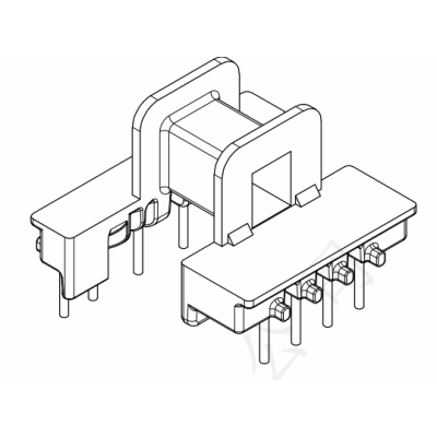 EE-1629 卧式6+4PIN