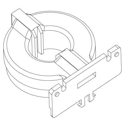 SR-CASE-025/磁环外壳