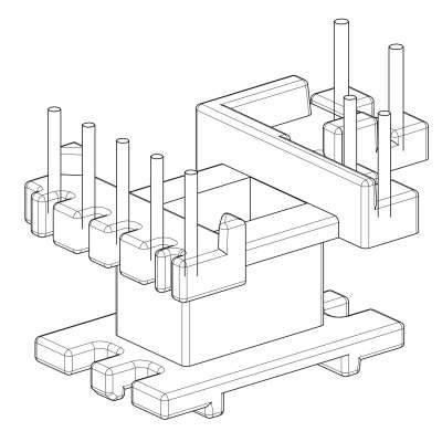 SR-EE-1640/EE-16立式(5+2+2)PIN