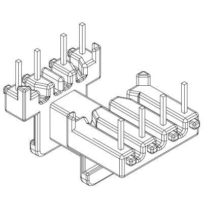 SR-EE-1616/EE-16卧式(4+4)PIN