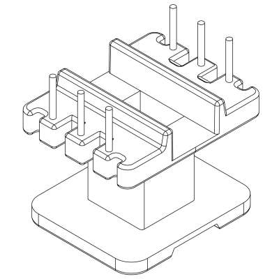 SR-EI-1915/EI-19立式单槽(3+3)PIN