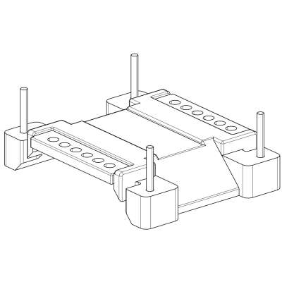 SR-BASE-029/底座(2+2)PIN