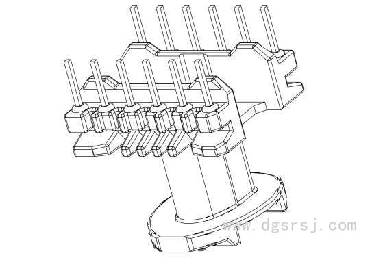 SR-ECD-2013/ECD-20立式(6+6)PIN