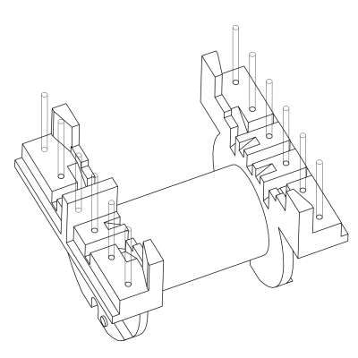 SR-ER-2829/ER-28卧式单槽(6+6)PIN