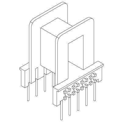 SR-EI-3506/EI-35卧式单槽(5+5)PIN