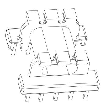 SR-EPC-1301-1/EPC-13卧式单槽(5+5)PIN