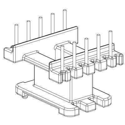 SR-EE-1641/EE-16立式(5+5)PIN