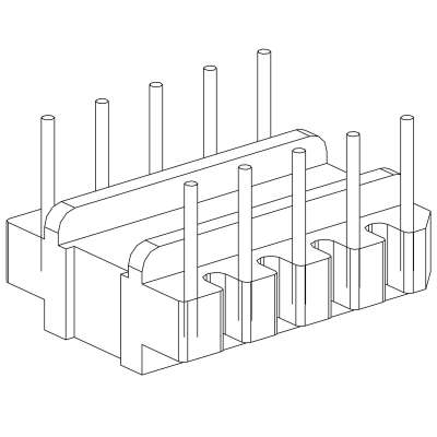 SR-BASE-003/EE16(5+5)PIN底座