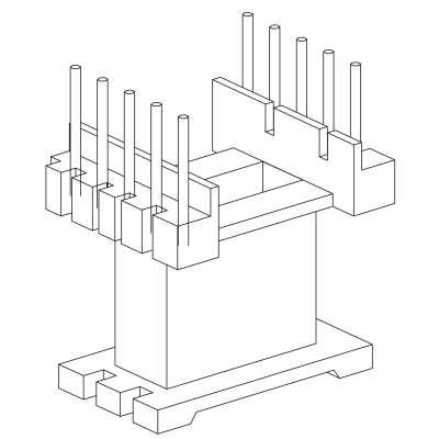 SR-EE-1304/EE-13立式单槽加宽(5+5)PIN