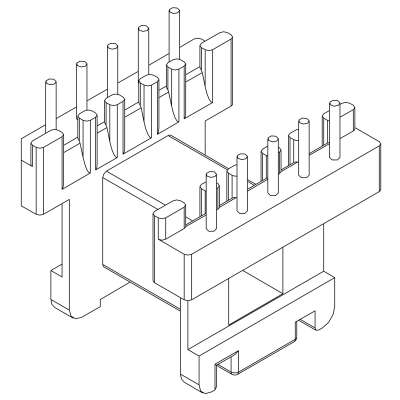 SR-EE-1602-1/EE-16卧式单槽(5+5)PIN