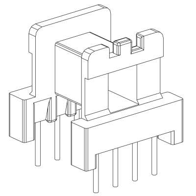 SR-EE-1603/EE-16卧式单槽(4+4)PIN