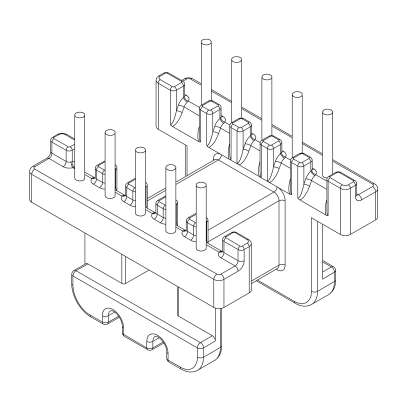 SR-EE-1902/EE-19卧式单槽(5+5)PIN