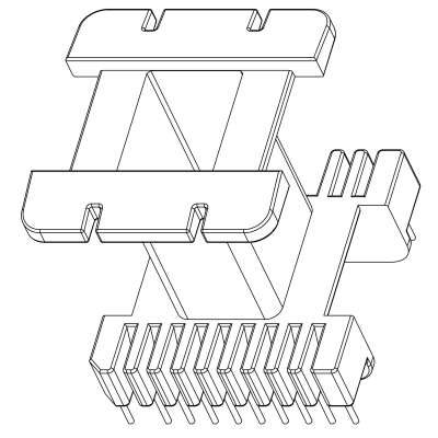 SR-EE-6501/EE-65立式(6+10)PIN