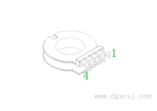 SR-POT-3310/POT-33卧式单槽单边(5PIN)
