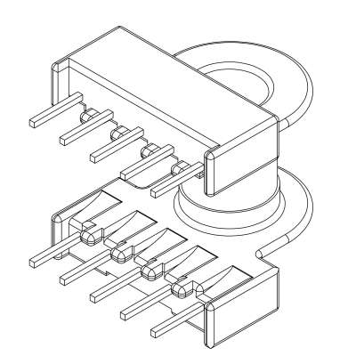 SR-EP-1301/EP-13卧式(5+5)PIN