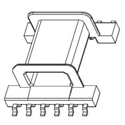 SSY-2502B/SMD EFD-25(6+6P)卧式单槽