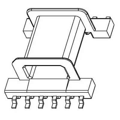 SSY-2502A/SMD EFD-25(6+6P)卧式单槽