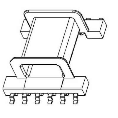 SSY-2502/SMD EFD-25(6+6P)卧式单槽