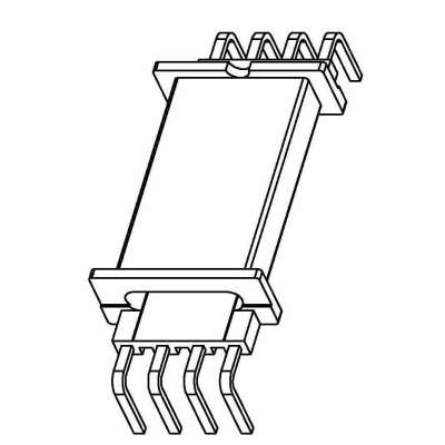 SSY-1802/SMD EFD-18(4+4P)卧式单槽