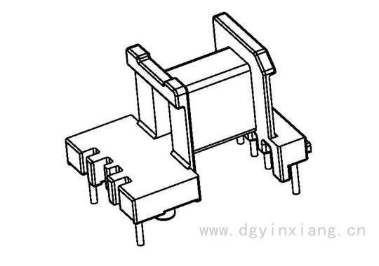 YX-EE1315/EE13卧式(5+2PIN)