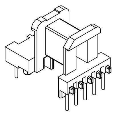 EE-1305卧式(5+2)PIN有凸点