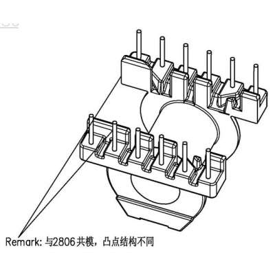 HX-2806-1 ER28卧式(6+6P)