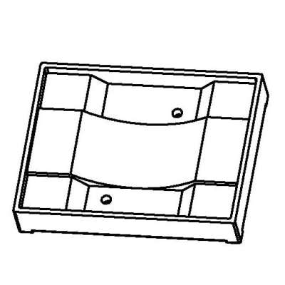 HX-B018 35X45X7.5底座(1.9孔)