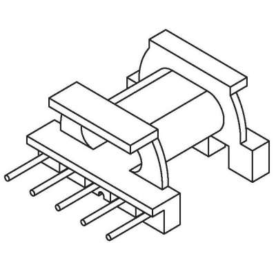 ZS-1704 卧式EPC-17(5+0)PIN