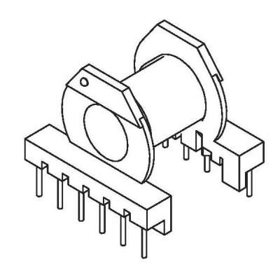 ZS-2812 卧式ER-28(6+6)PIN