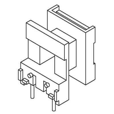 ZS-1905-4 卧式EI-19(2+2)PIN