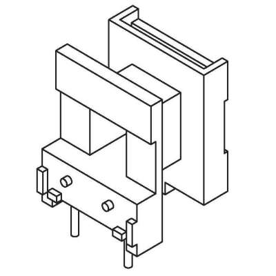 ZS-1907 卧式EI-19(2+2)PIN