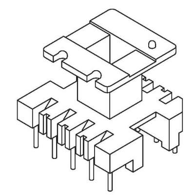 ZS-2507-1 立式EI-25(5+5)PIN