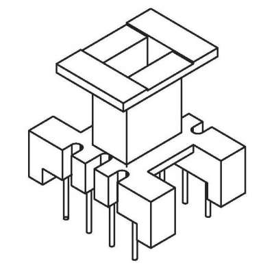 ZS-1005 立式EE-10(4+4)PIN