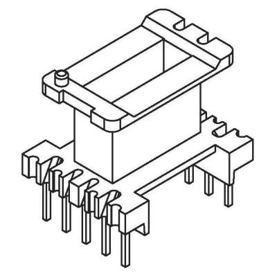 ZS-1308-1 立式EE-13(5+5)PIN