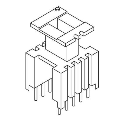 ZS-1317 立式EE-13(5+5)PIN