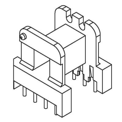 ZS-1616 卧式EE-16(4+4)PIN