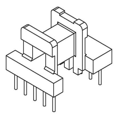 ZS-1617 卧式EE-16(5+5)PIN