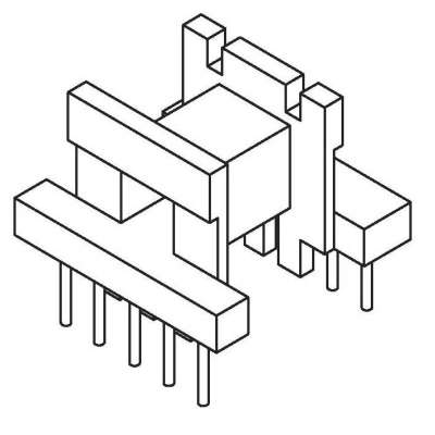 ZS-1910 卧式EE-19(5+5)PIN