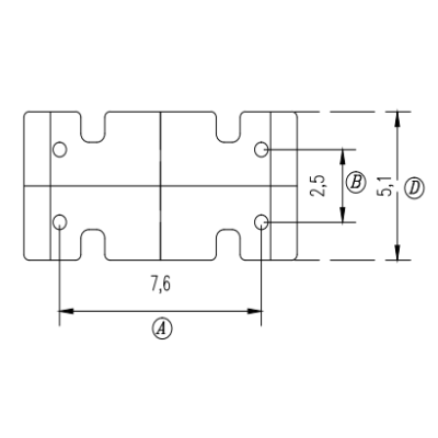 BASE-0202立式2+2P