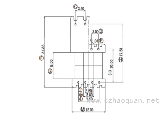 EI-1404立式4+2+2P