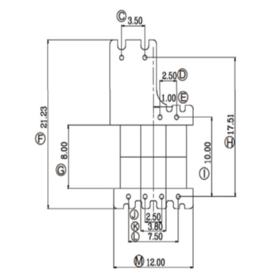 EI-1404立式4+2+2P