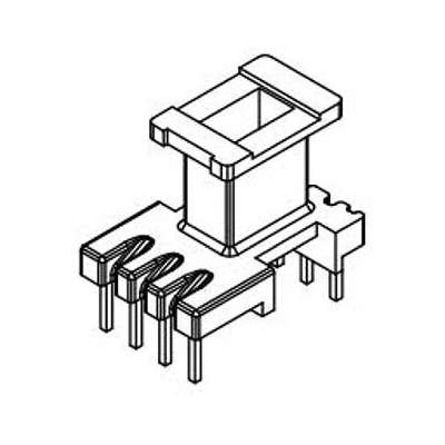 XWC-EE-10/EE-11立式(4+4PIN)单边加宽