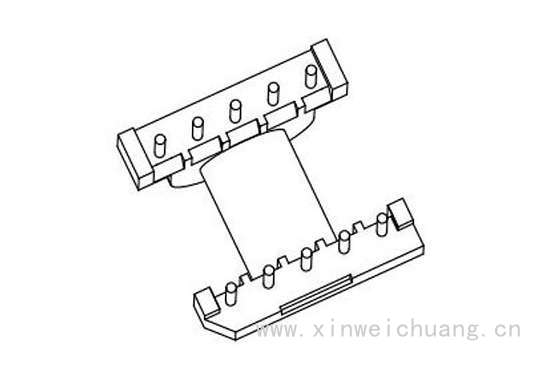 XWC-EP-13/EP-13卧式(5+5PIN)直插