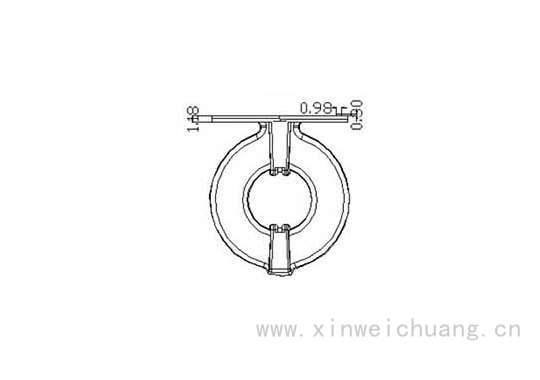 XWC-CASE-25 CASE25X15X12活动外壳（不带底）