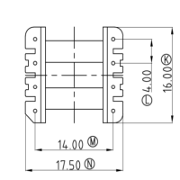 EI-1614立式4+4P